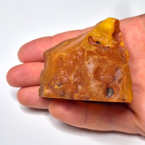 Raw Baltic Amber 66.5g 62x54x43mm Natural Rough, Unpolished amber - Picture 8 of 8
